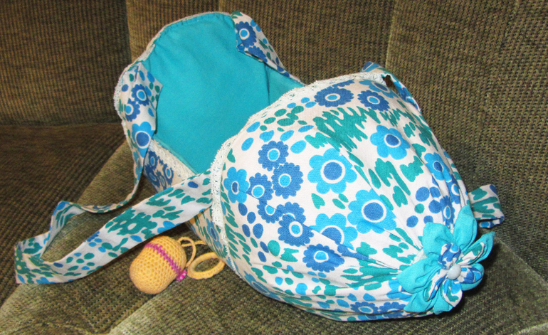 Летняя люлька для пупсика.