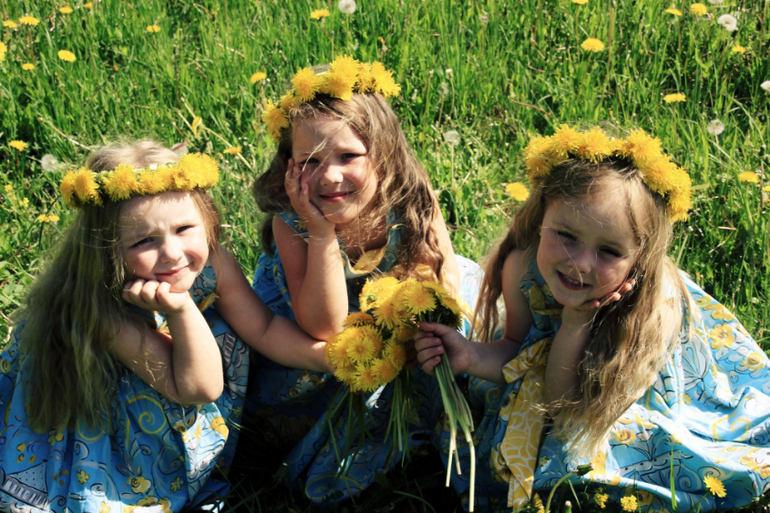 мои солнечные тройняшки