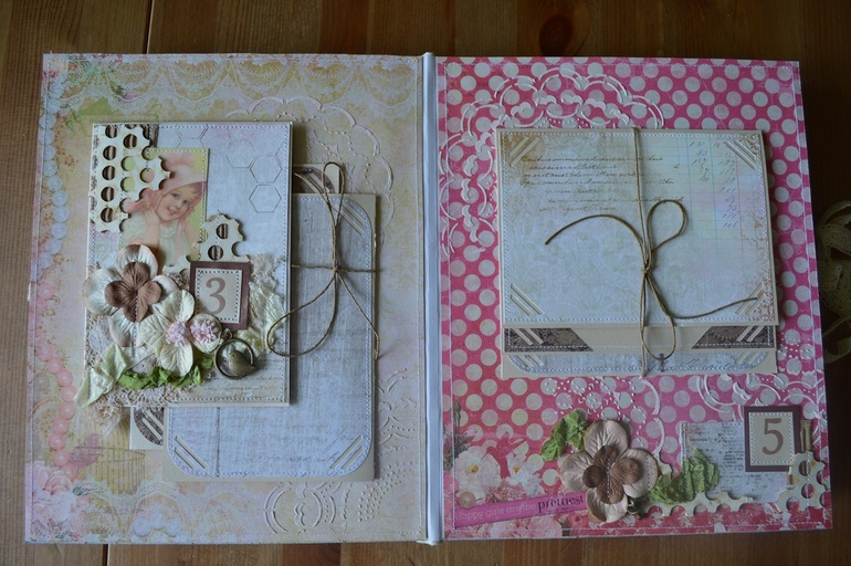 Альбом первого годика для Вареньки