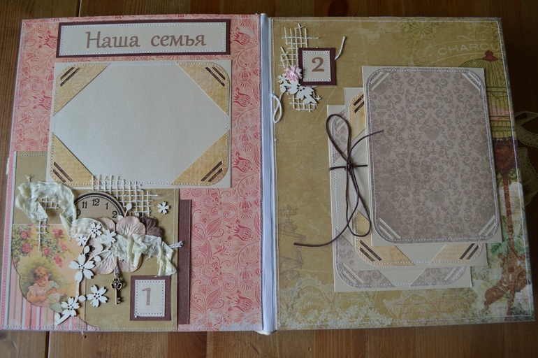 Альбом первого годика для Вареньки