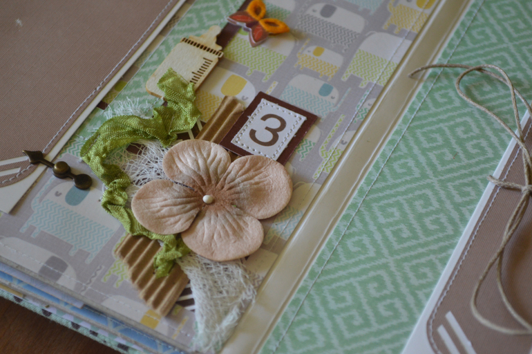 Альбом ручной работы для новорожденного + мамины сокровища