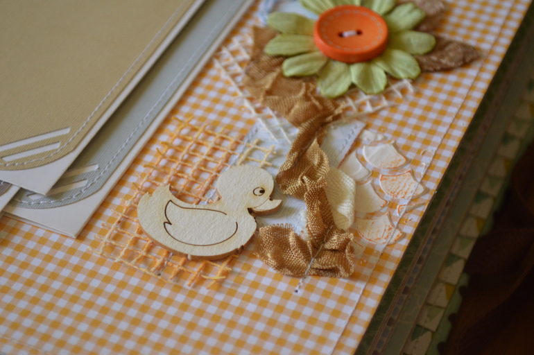 Альбом ручной работы для новорожденного + мамины сокровища