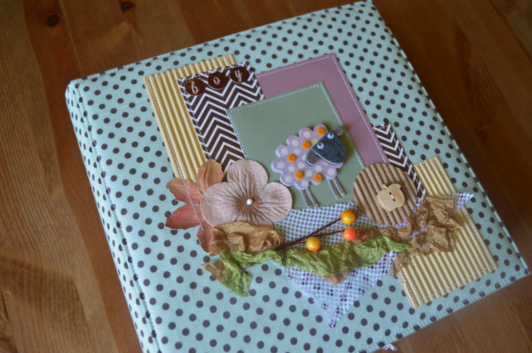 Альбом ручной работы для новорожденного + мамины сокровища