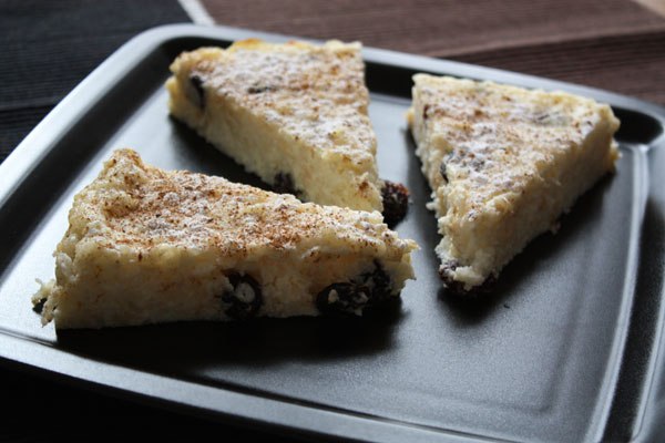 Рисовая запеканка с черносливом