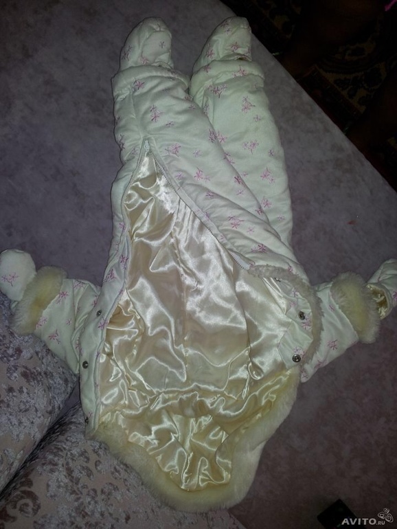 Камбенизон весенний для девочки, размер 68, 1000 руб