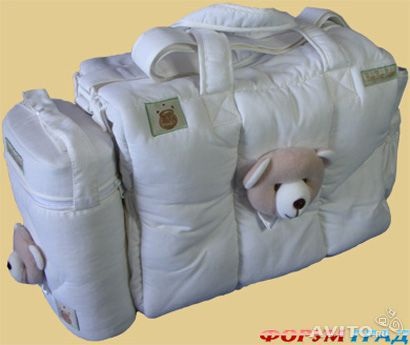 Сумка для детских вещей + пеленальный коврик, 2500