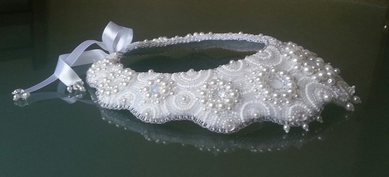 Колье в подарок маме.