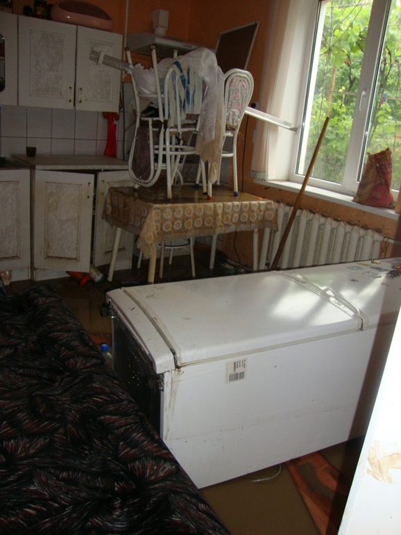 Наводнение у нас дома и на улице