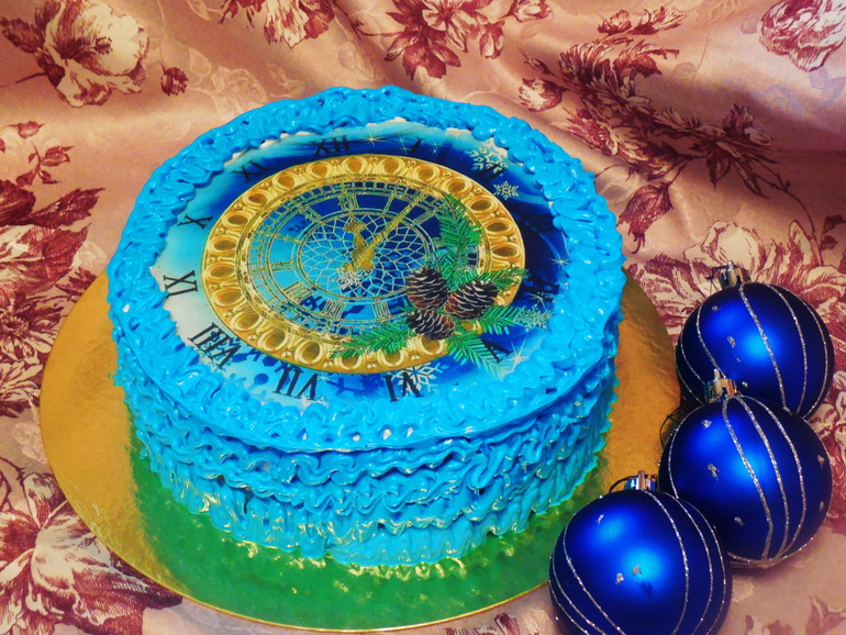 осваиваю кремовые торты