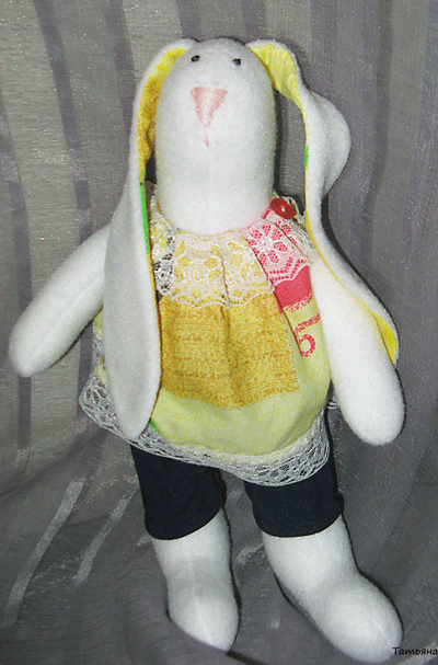 Тоже решилась показать своего первого зайку