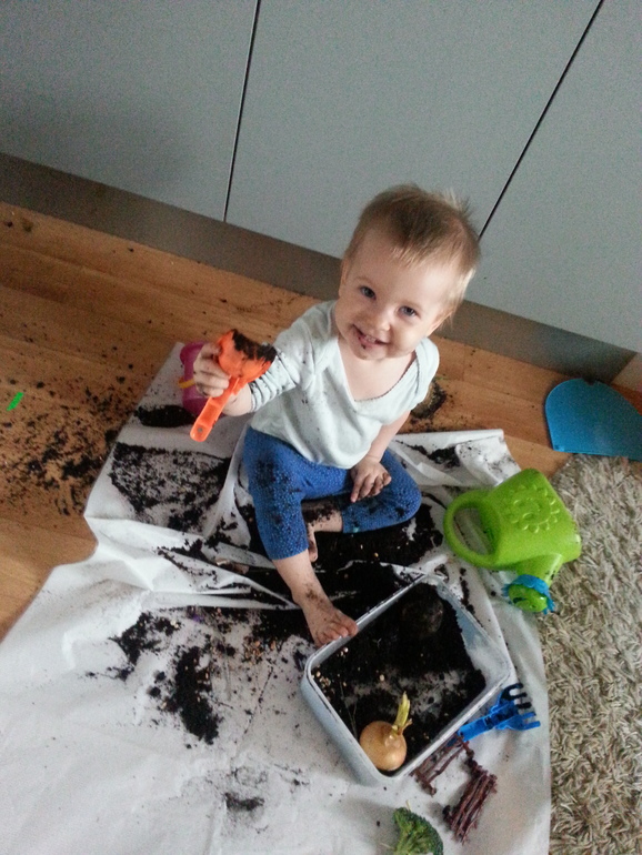 ФМ "Овощи для малышей"-день 1 огородный