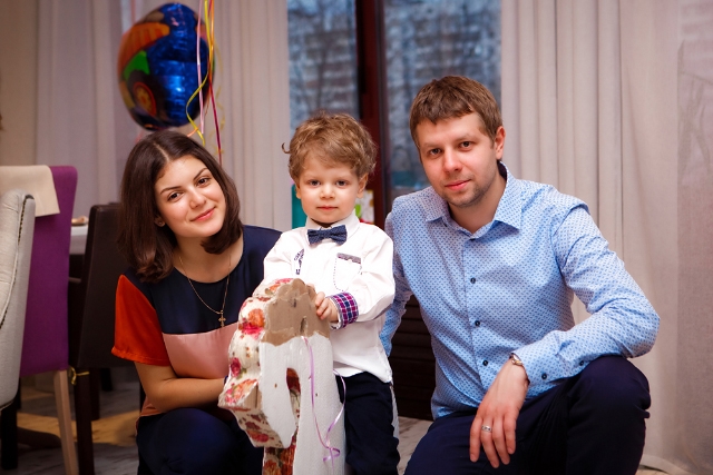 День рождения Илюши - 2 годика