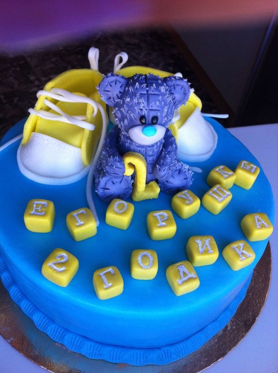 Тортик с мишкой)