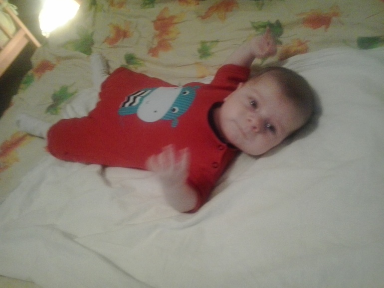 Первый зубик...)