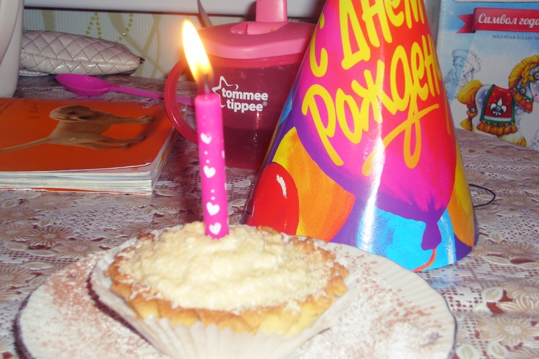 первый тортик
