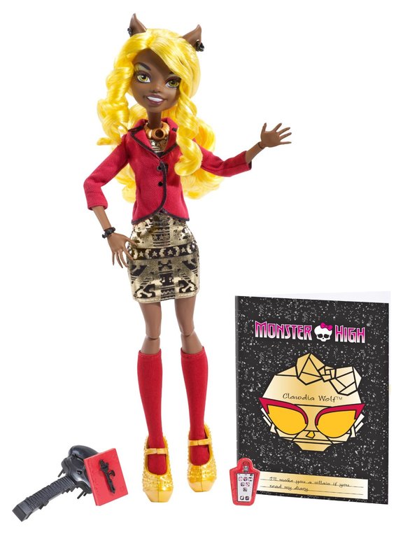 Кукла Monster High Clawdia Wolf новинка