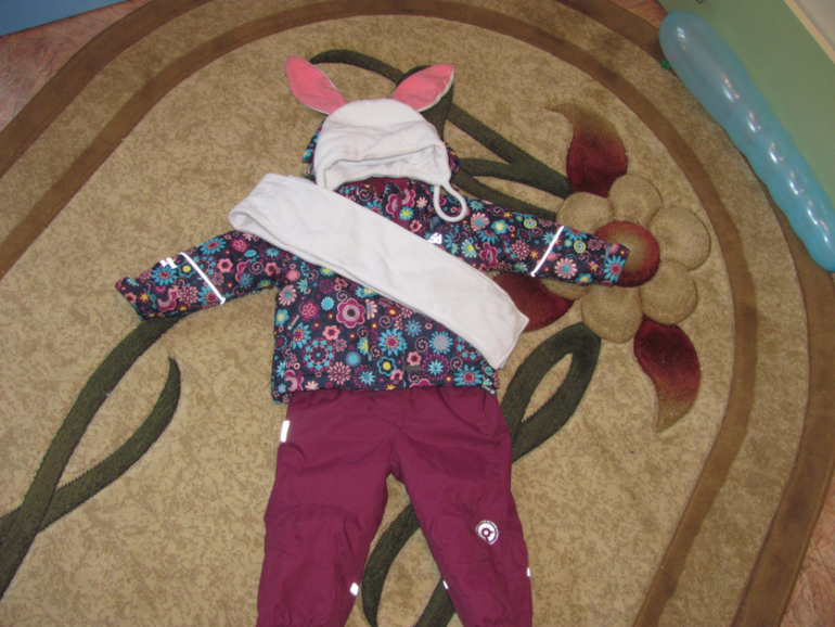 Комплект Крокид зимний. рост 86 в идеальном состоянии