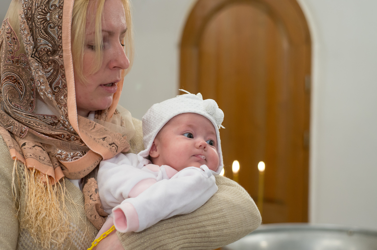 Как мы крестили Александру