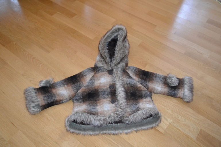 Пальто для девочки Beba Kids 3 года