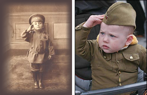 Юные защитники Отечества: тогда и сейчас