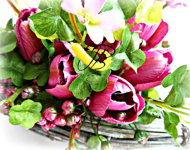 Композиция в форме сердца