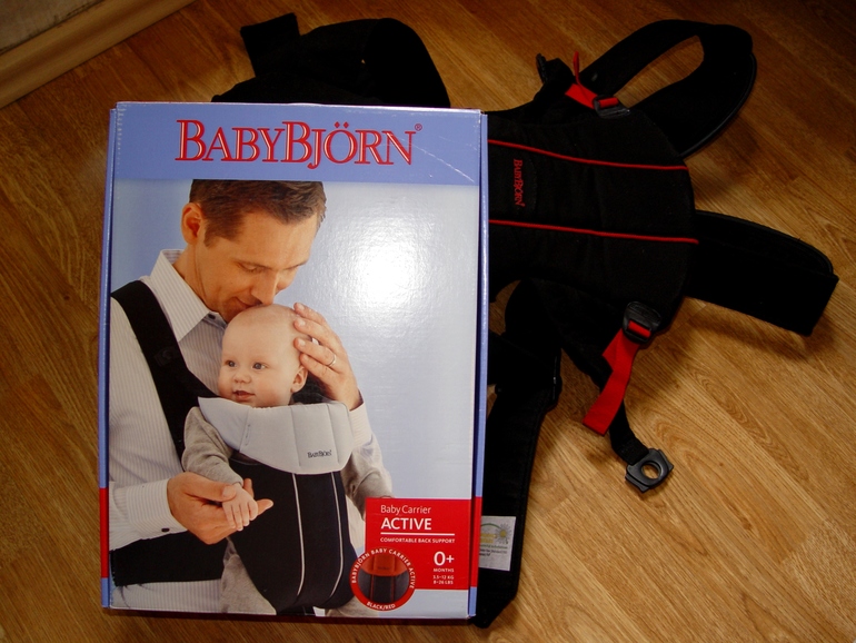 Продается рюкзак-кенгуру BABYBJÖRN Active, Швеция за 2500 руб.