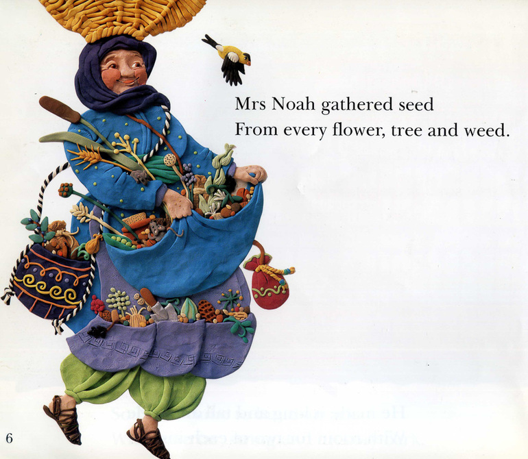 Иллюстрации в необычной технике