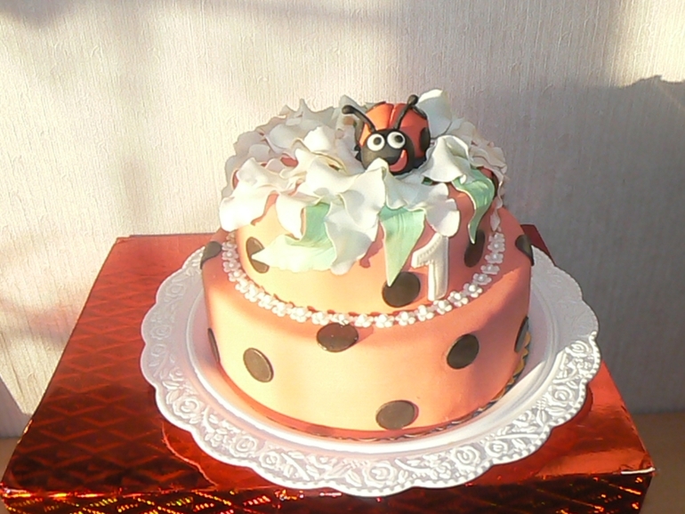 Годовасие в стиле Божьей коровки....часть 1 - подготовка!!!!