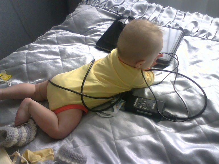 Полукруглая дата - 6 месяцев сынишке! )))