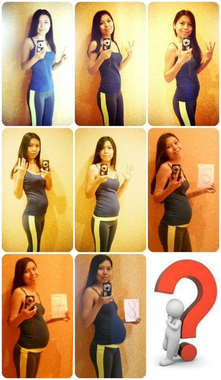 Мои пузоросты. Нам 36 неделек