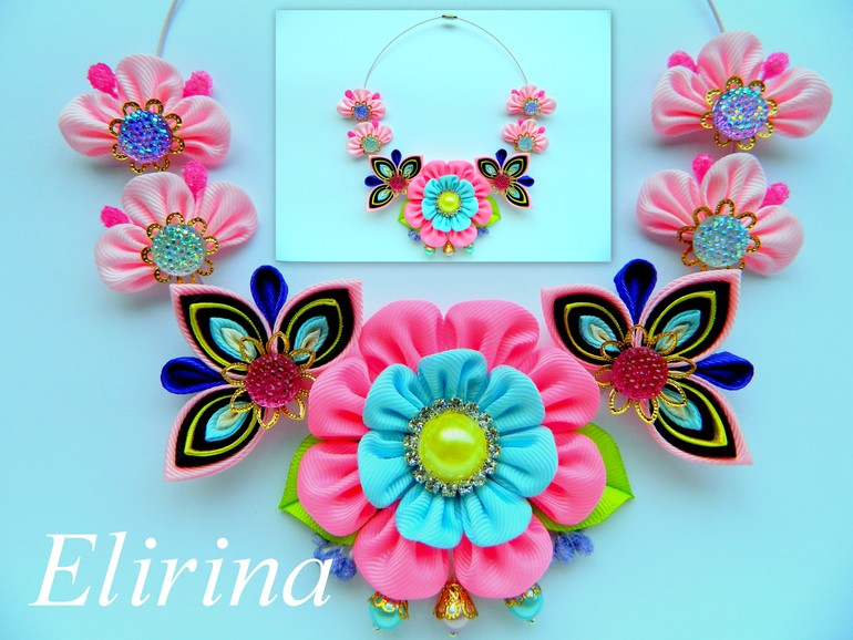 Повязочка и колье