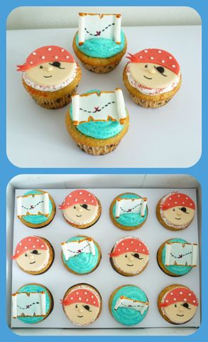 Сладости на пиратскую вечеринку.