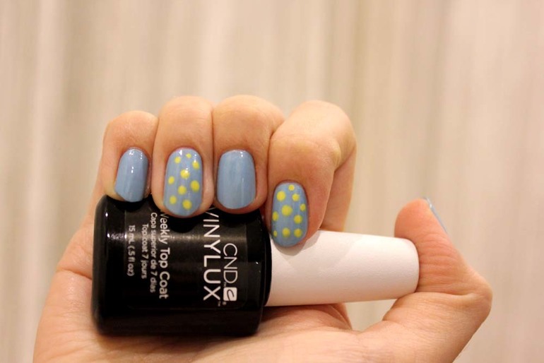 Маникюр с Vinilux CND