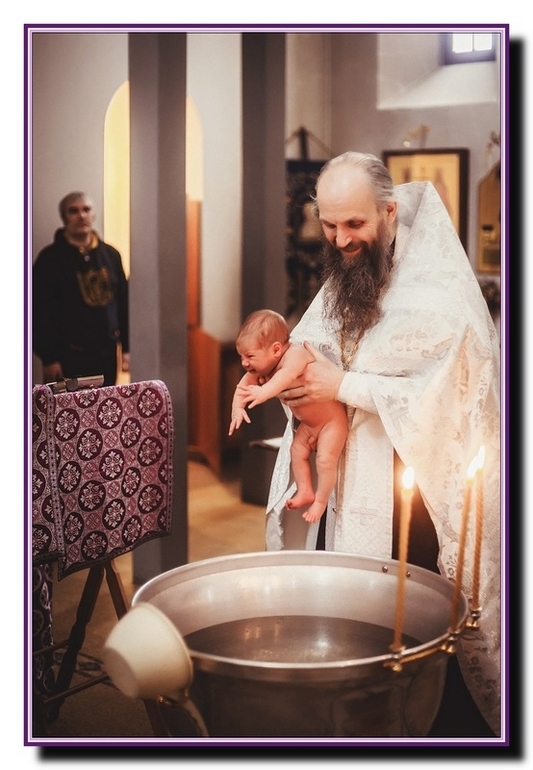 Фотографии крещения Луки