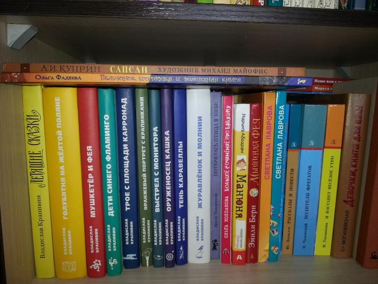 Мои книжные полочки