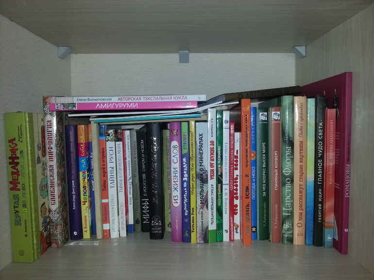 Мои книжные полочки