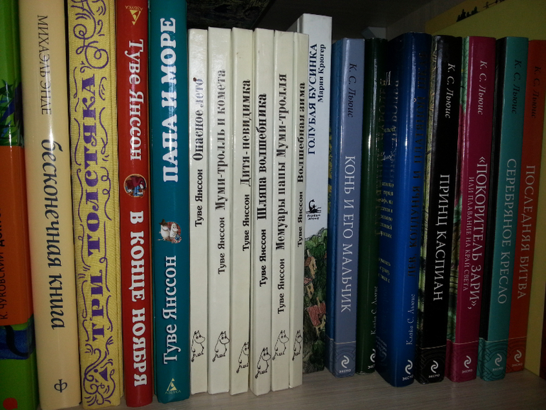 Мои книжные полочки