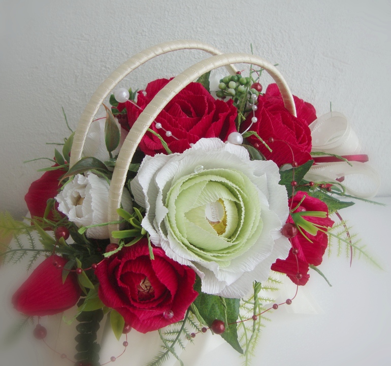 Букеты из конфет