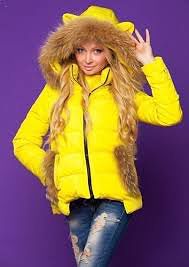 куртка межсезон с ушками