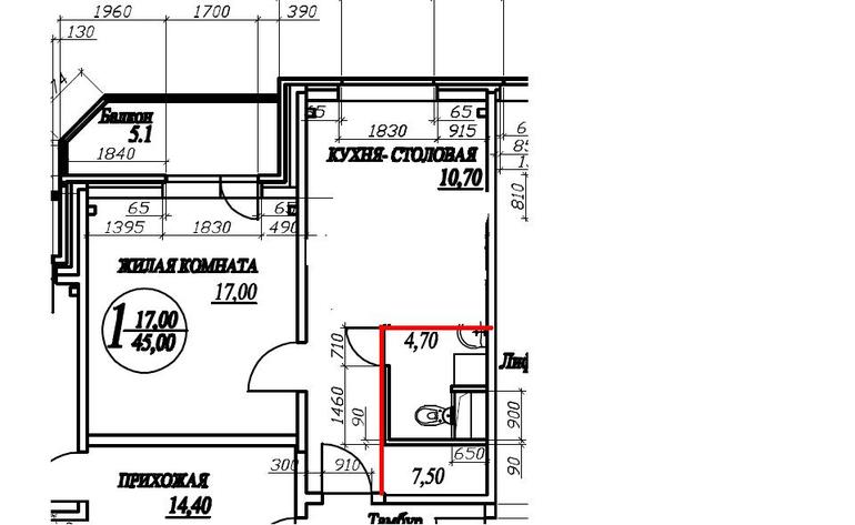 Перепланировка. Можно ли так сделать?
