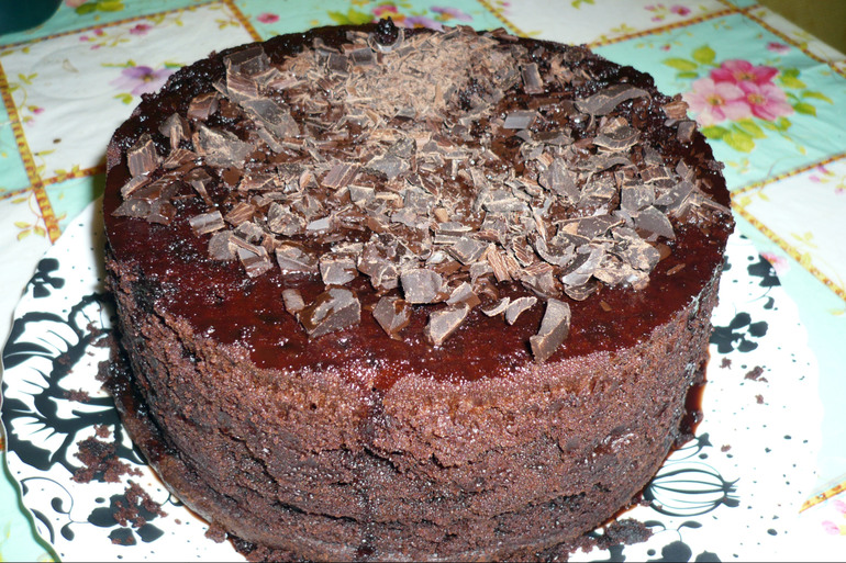 Четвертной шоколадный кекс от Найджелы.