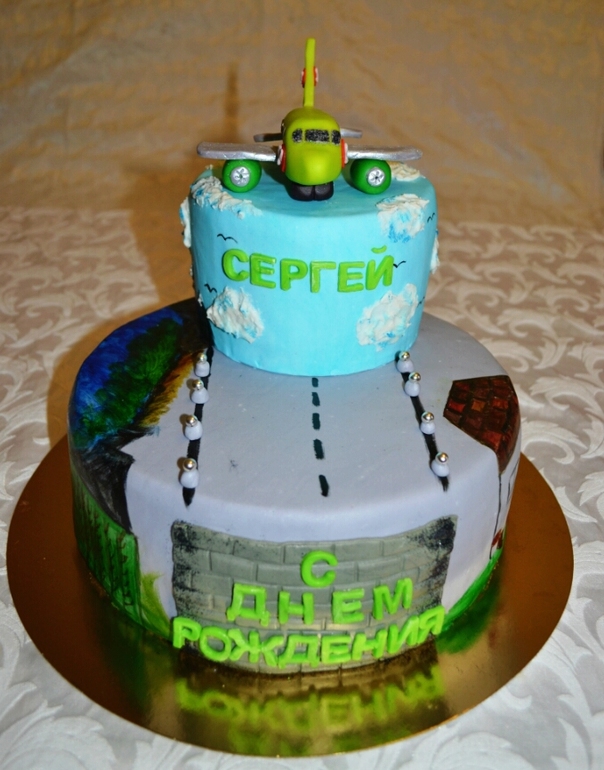 Торт для летчика.