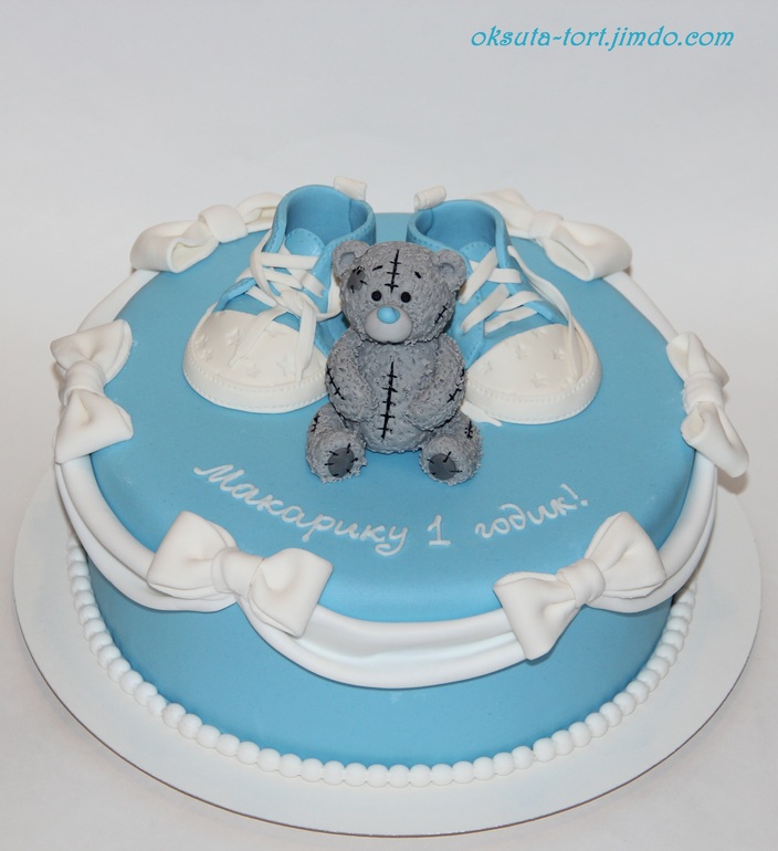 Торт "Теддик для Макарика"