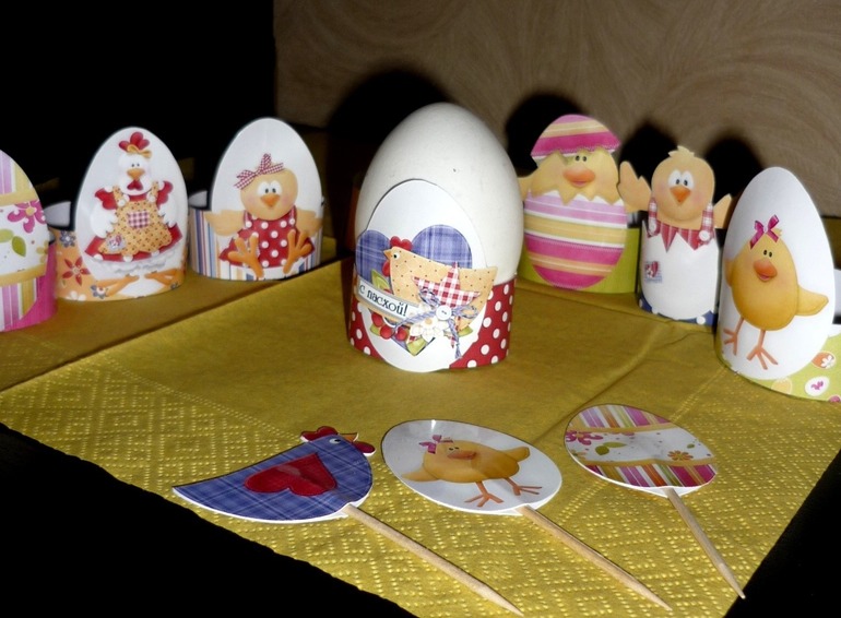 подставки для яиц ,украшение для праздника