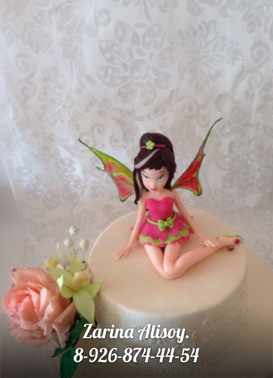 Мой первый тортик с Винкс