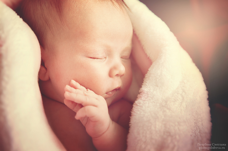 Съемка новорожденного
