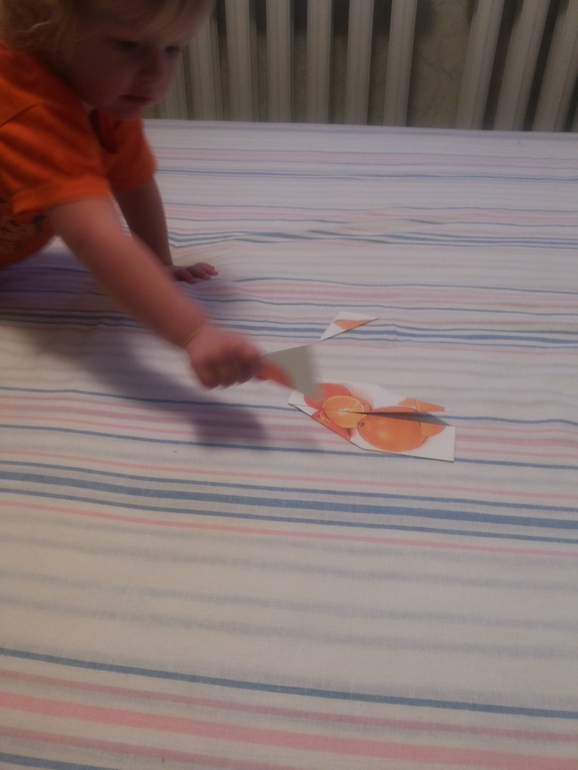 Мы делили апельсин