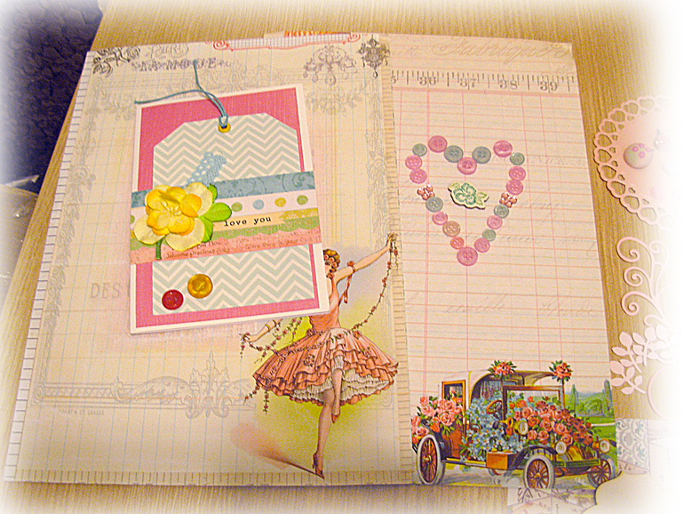 Мой розово-бирюзовый конверт