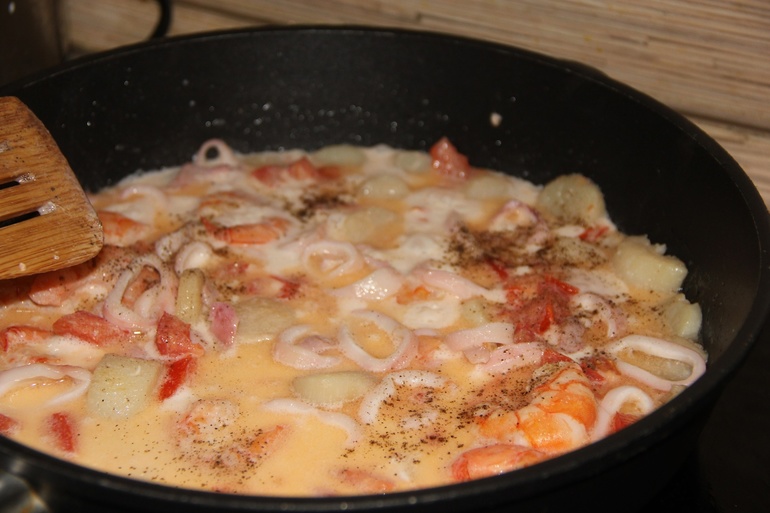 Паста с морепродуктами