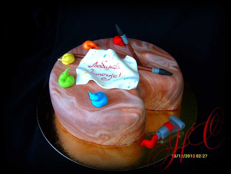 Торт палитра